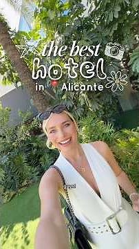 I found the BEST hotel in 📍Alicante 🇪🇸 #travel