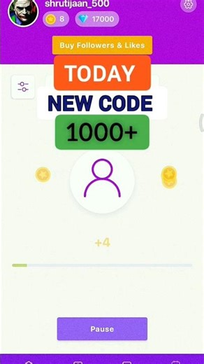 Top Follow Coupon Code 👑💎 2025 💎👑 Unlimited Coins 💰🚀 #shorts #viralvideo #viralshorts #topfollow