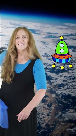 Space Alien Scarf Dance 🎵 Scarf Movement Activity #shorts #kidsmovementactivities