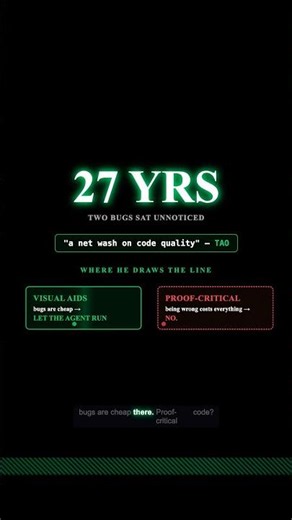 An AI Found Bugs Terry Tao Missed for 27 Years #shorts