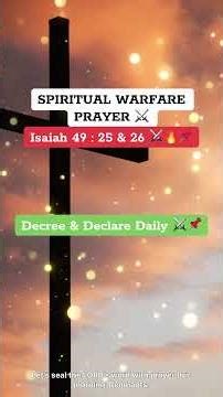 God Contends With Your Oppressors | Isaiah 49:25-26 Prophetic Word & Prayer| Decree Daily