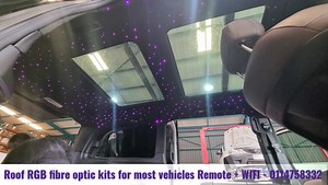 100 reactions · 18 comments | Fibre optic RGB roof kits for most vehicles from R3999 for entry level kit 100 strand. High spec 300 strand + twinkle effect R7,499 available from Violet Automotive. Fitment services available at additional cost. Can also change roof lining material at additional cost. 0114758332 0814799816 Unit 26, Skyway Business Park, Corner Freda and C.R Swart Avenue, Randburg | Violet Automotive | Facebook