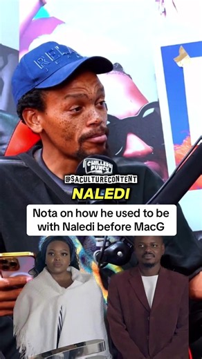Nota on how he used to be with Naledi before MacG. . . . . . #saculturecontent #musicpulse #podcastandchillwithmacg #openchatspodcast #spreadinghumours