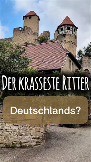 Der Mann mit der eisernen Hand und dem losen Mundwerk! 🦾 Auf Burg Hornberg lebte Deutschlands legendärster Reichsritter, Götz von Berlichingen. Er hat uns nicht nur eine filmreife Lebensgeschichte hinterlassen, sondern auch einen der bekanntesten und unhöflichsten Sprüche der deutschen Sprache. 🤫 Weißt du, welches weltberühmte Zitat hier unsterblich gemacht wurde? Verrat's mir in den Kommentaren! 👇 #hornberg #burg #ritter #ausflugsziel #mittelalter