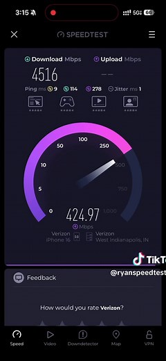 Verizon mmWave SpeedTest Insights and Observations