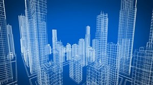 Flying Over Growing City Beautiful 3d Stock Footage Video (100% Royalty-free) 34959130 | Shutterstock