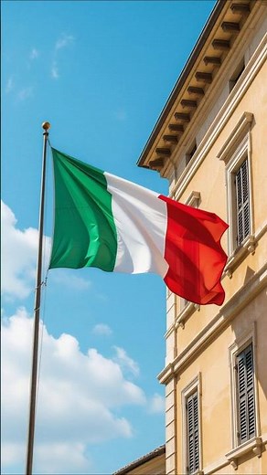 Italia tiene un secreto en su bandera 🇮🇹 #bandera #curiosidades #historia