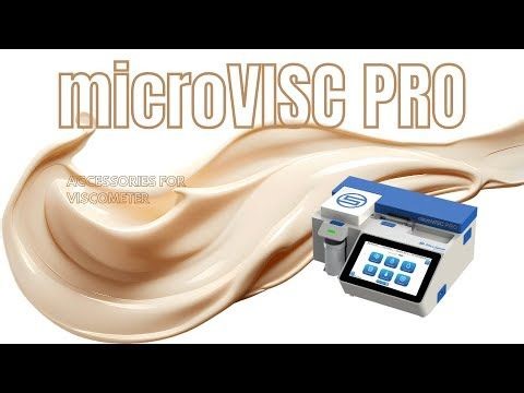 30 Second introduction to microVISC PRO Viscometer | RheoSense Inc.