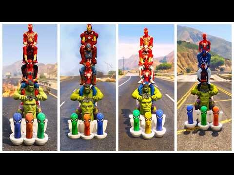 SUPERHERO MEGA BATLLE #89 MARVEL AND DC SUPERHERO BATTLE SPIDERMAN VS BLACK ADAM VS IRONMAN VS FLASH