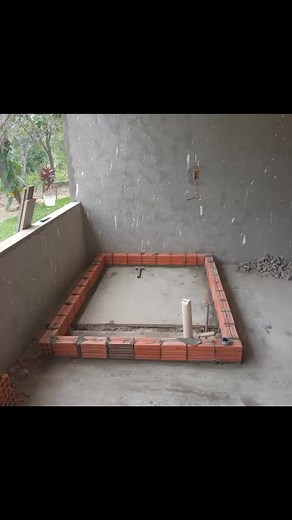 Brick Construction Process for Fireplace or Furnace