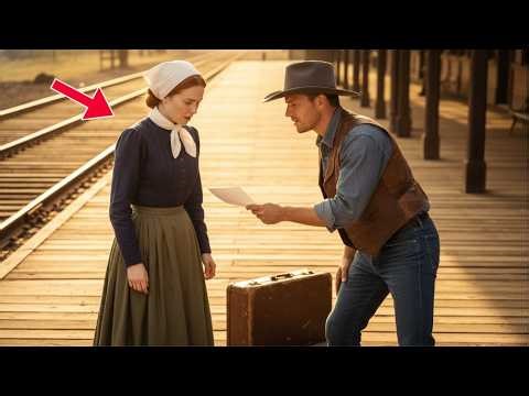 Mail Order Bride Returned at the Depot — Until a Cowboy Lifted Her Trunk and Claimed Her as Wife