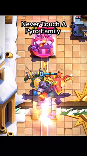 Juuzou Gaming on Instagram: "Never Touch The Pyro Family 🥵🔥 . . . . #clashroyale"