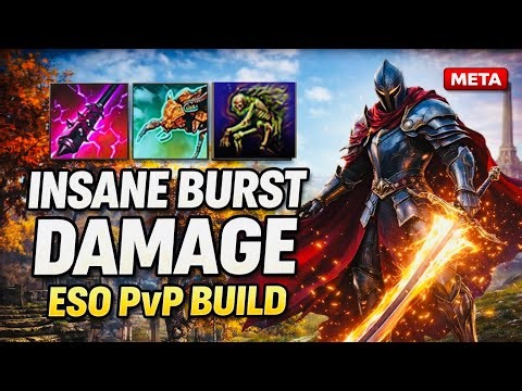 ESO PvP META Burst Build – Warden / Necro / Sorc Is BROKEN