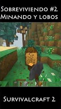 Minando carbon y mas en SURVIVALCRAFT 2 #survivalcraft2 #survivalcraft #survivalcraftmultiplayer