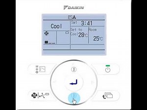 prohibit button Daikin remote BRC1E62/BRC1E63