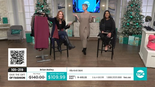 Natalie and Aleia are teaming up again with Brian Bailey’s show-stopping styles, featuring the ever-stunning Shauna as our model. ✨Treat yourself to a wardrobe upgrade! 🛍️ Shop TSC.ca | TSC