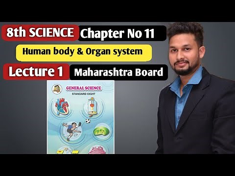 8th Science | Chapter 11| Human Body And organs system | Lecture 1 | maharashtra board |