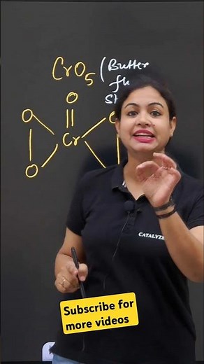 Oxidation number of CrO5 #chromiumpentaoxide #education #chemistry #jee