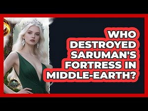 Who Destroyed Saruman's Fortress In Middle-earth?