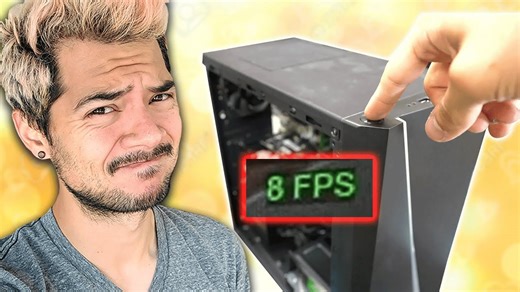 You asked me to build the crappiest PC possible, and I delivered.