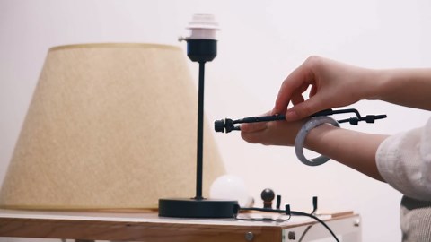 7 8 9 10 inch Lamp Shade Harp Holder,Adjustable Lamp Harp Kit,Fit both Standard Lamp Rod and E26 Light Base UNO Fitter Adapter,with 2 Shade Attaching Finial Top (Golden Color - 2 Set)