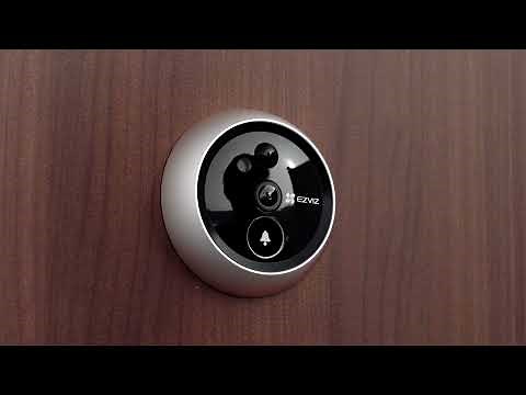 EZVIZ DP2 - Le judas connecté qui surveille votre porte d'entrée