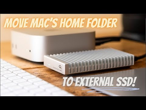 Move Your Mac Mini Home Folder to External SSD – Full Setup Guide