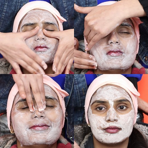 Face Clean Up tutorial | Step by step facial step | SK Makeup