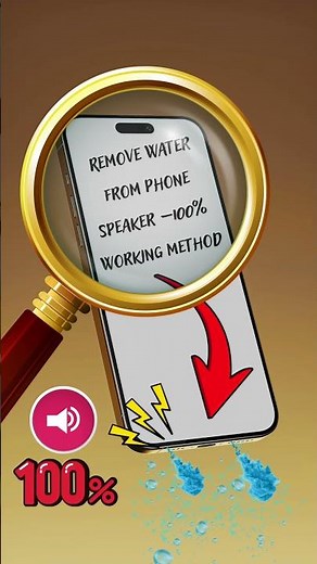 Remove Water from Phone Speaker – 100% Working Method