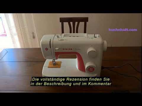 Produktbewertung Singer Simple 3210 Freiarm-Nutzstich-Nähmaschine, weiß-rosa
