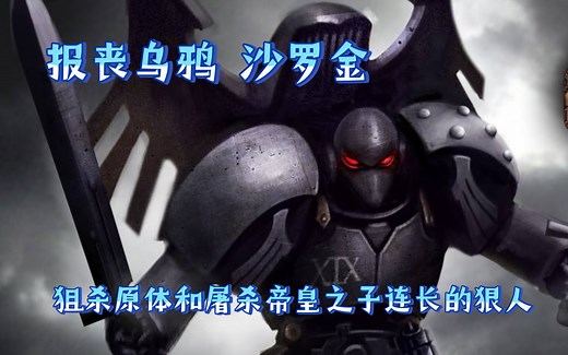 【战锤40k】报丧之鸦–尼康纳·沙罗金，狙杀原体，屠杀帝子连长的终极狼灭！