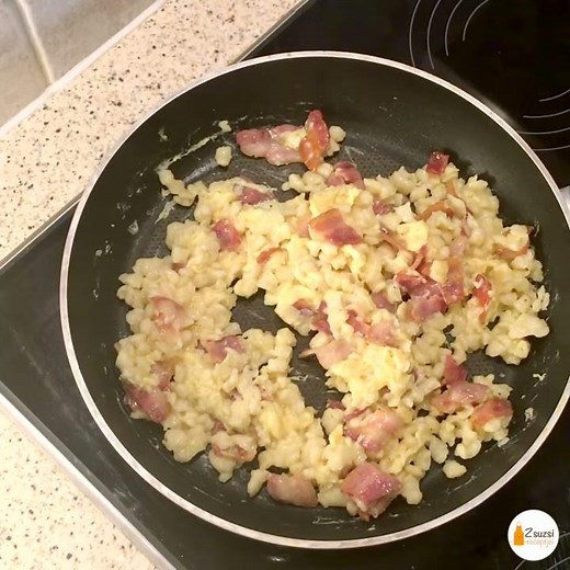 Gluténmentes tojásos nokedli #recept