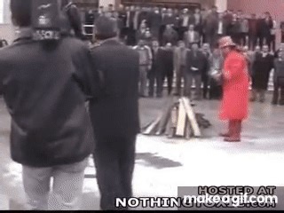 Fire Safety Demo Gone Wrong on Make a GIF