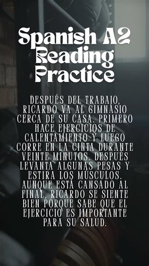 Spanish Reading Practice for Beginners