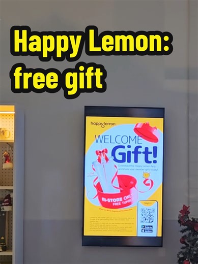 @HappyLemonUSA free gift, in-store redemption only. #free #freebie #giveaway #promo #cafe