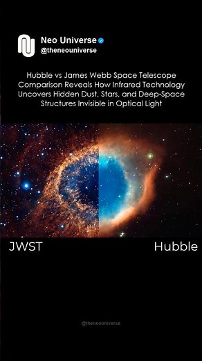 James Webb Telescope vs Hubble Telescope