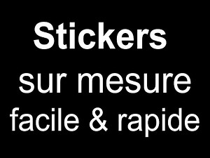 Tuto: Stickers - stickers muraux - stickers