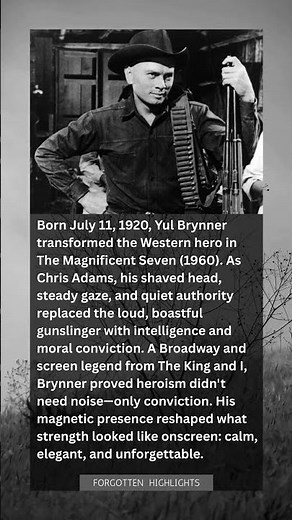 Yul Brynner's Quiet Power: How The Magnificent Seven's Leader Redefined the Western Hero