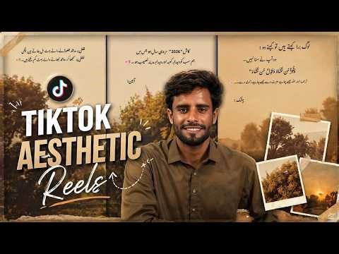 How to Make TikTok Aesthetic Reels | Viral Editing Tutorial 2026
