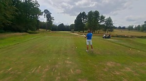 The short 6th hole at Royal Ashdown wreaks havoc with players from Cowdrey Park , Worthing , Colchester ,Leamington and Royal Eastbourne. Graham (with an "h" ) tames it .. | golfpairs.com | Facebook
