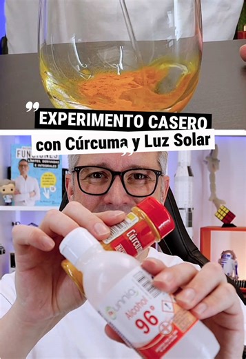 Experimento casero con cúrscuma y luz solar. Perfecto para hacer en verano con la familia. Se llama cianotípia o antotípia. ¿Qué vas a hacer? Mándame una foto de tu imagen y la comparto en las historias de tiktok. #experimento #curiosidades #cianotipia #antotipia