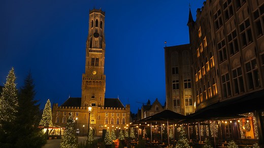 A Cozy Christmas Walk Through Bruges, Belgium