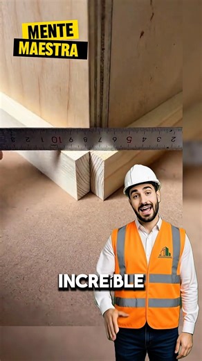 Como sacar un corte 45 en madera #short