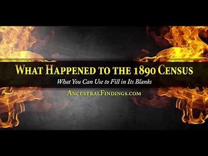AF-023: What Happened to the 1890 Census? | Ancestral Findings Podcast
