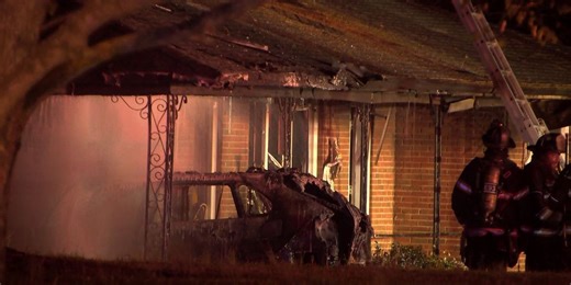 Matthews fire set intentionally, officials confirms