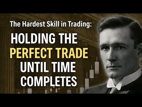 The Hardest Skill in Trading: Holding the Perfect Trade Until Time Completes