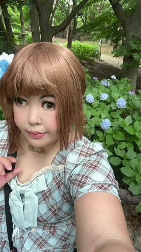 紫陽花フェアにてゆる動画 #龍丞 #紫陽花フェア #長居植物園 #ゆる動画