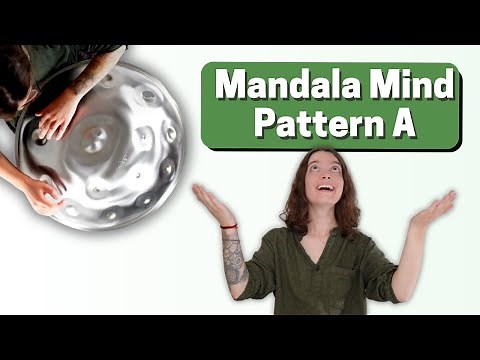 Mandala Mind Pattern A | Handpan Tutorial