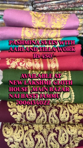 Pashmina suits | Akshay Gupta