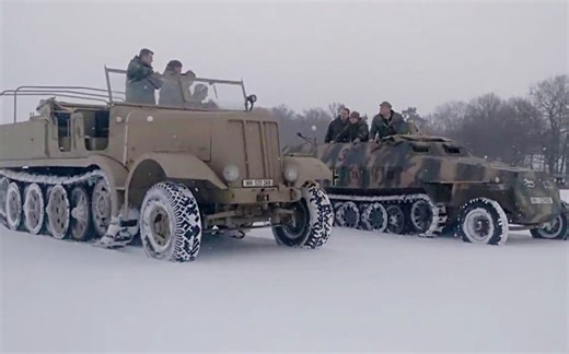 【Sd.Kfz.251 & Sd.Kfz.9】德军半履带战友